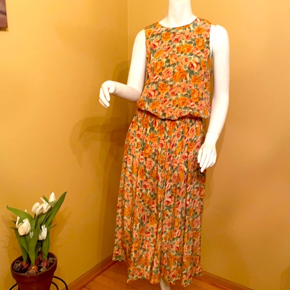 Papell Boutique Silk Dress Size 12